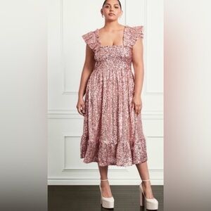 Hill House Home Collector's Edition Ellie Nap Sequin Dress L Pink